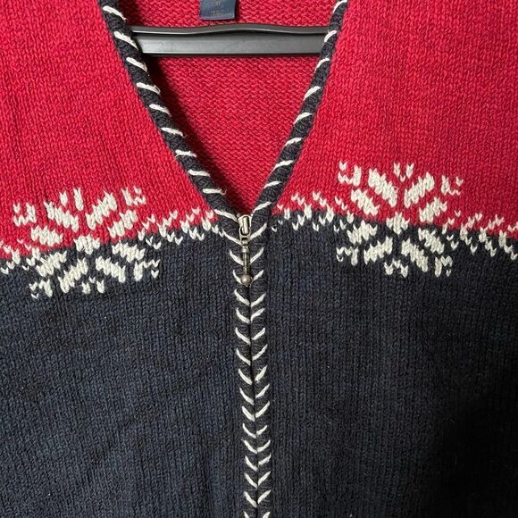 VTG Woolrich Knit Vest XL - Picture 2 of 3